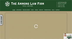 Desktop Screenshot of ammonslaw.com